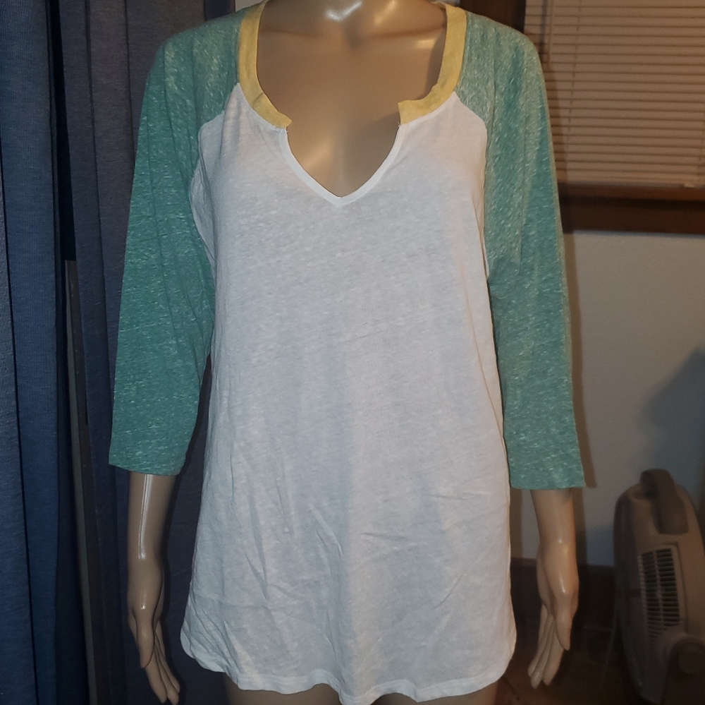 2 - NWT - 24/7 brand, Size OX,  multi-color, baseball style shirts.